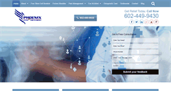 Desktop Screenshot of phoenixpaintreatment.com